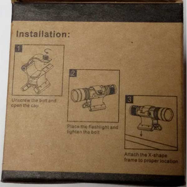 Attacco per torce Diam.27-30 mm. universale - immagine 2