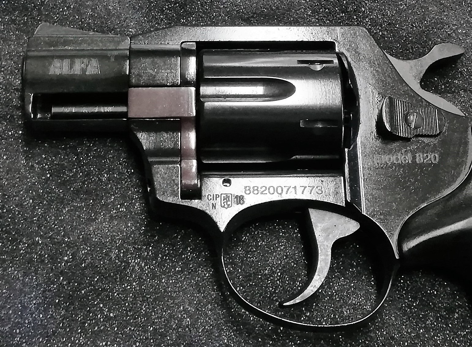 Revolver Alfa Proj mod. 820 2" cal.38 S.p.