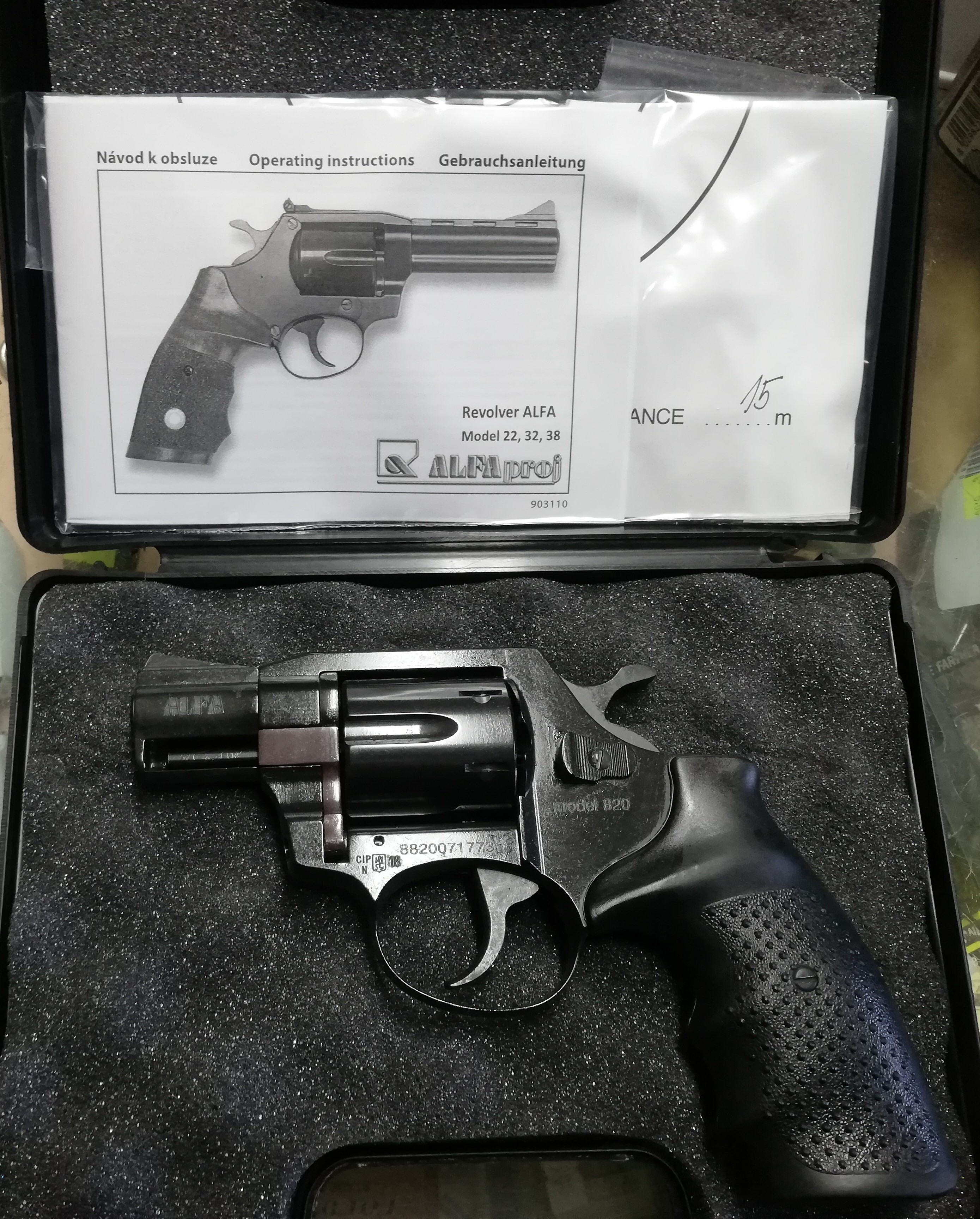 Revolver Alfa Proj mod. 820 2" cal.38 S.p. - immagine 3