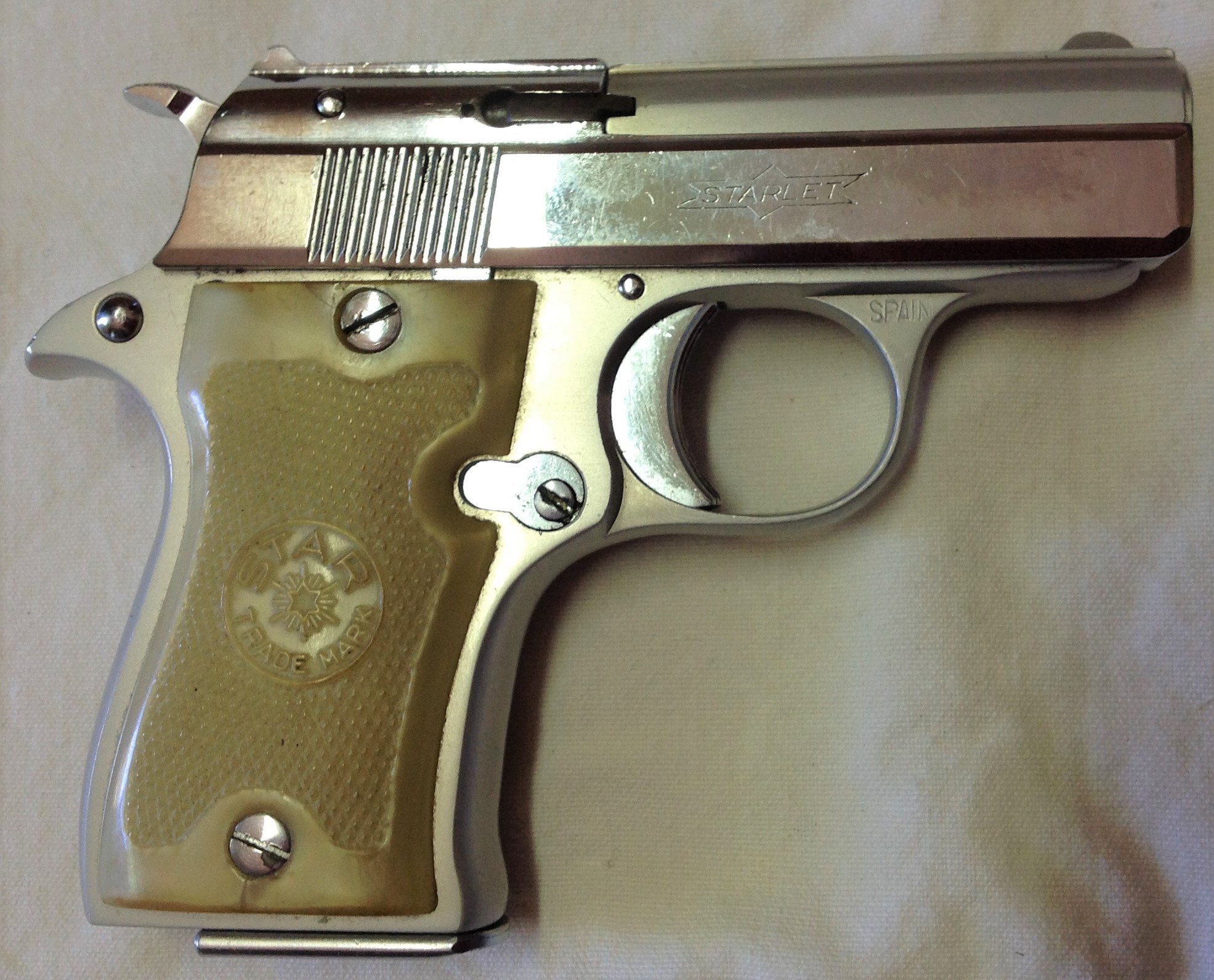 Pistola STAR  Starlet CK cal. 6.35