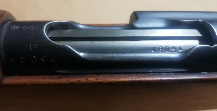 Carabina RUBIN SCHMIDT mod.K11 Cal. 7.5X55