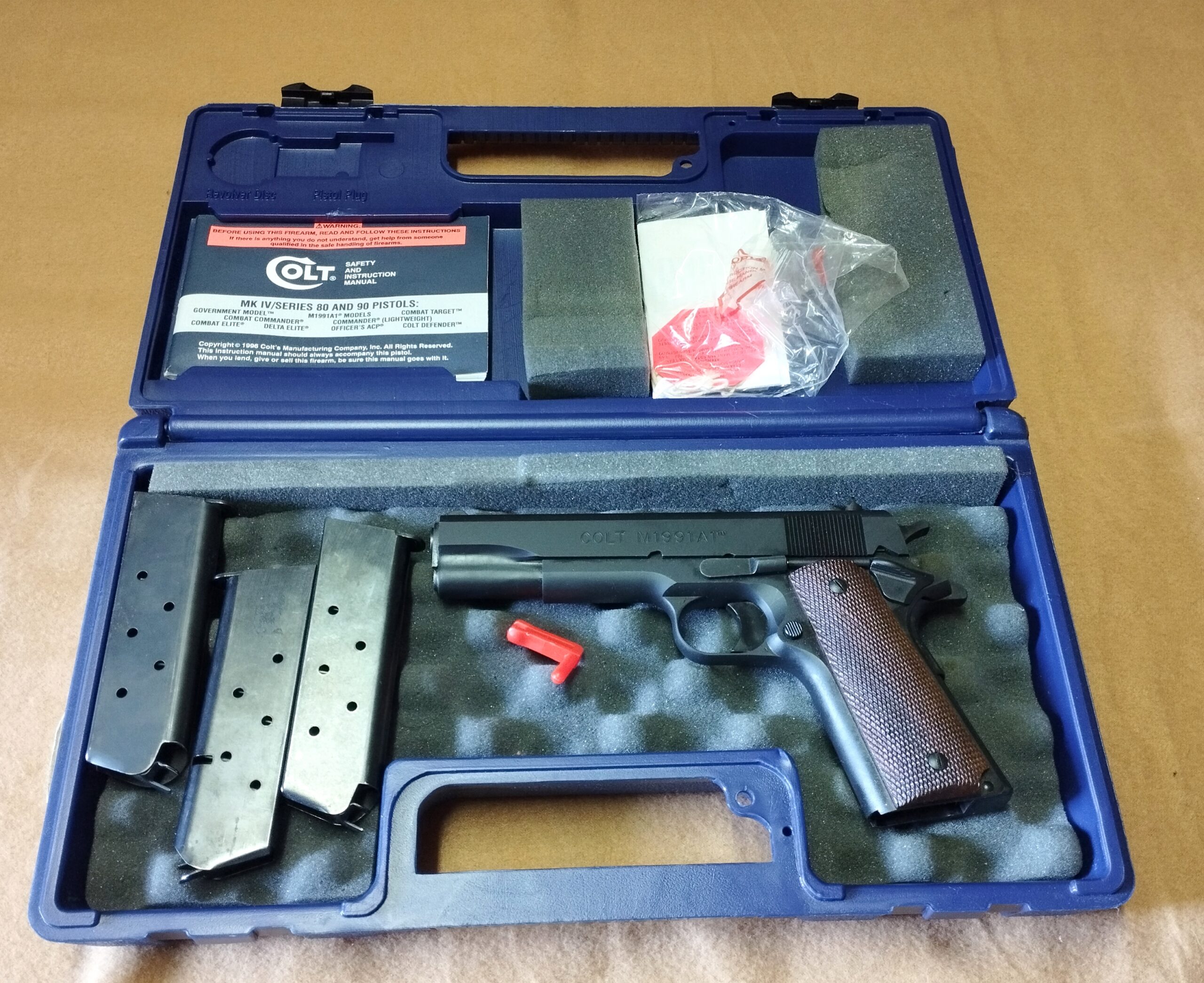 PISTOLA SEMIAUTO COLT M1991 A1 CAL. 45 ACP. - immagine 2