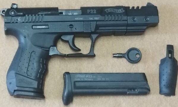 VENDUTA Pistola Semiauto. Walther mod. P22  cal.22 L.R. - immagine 9
