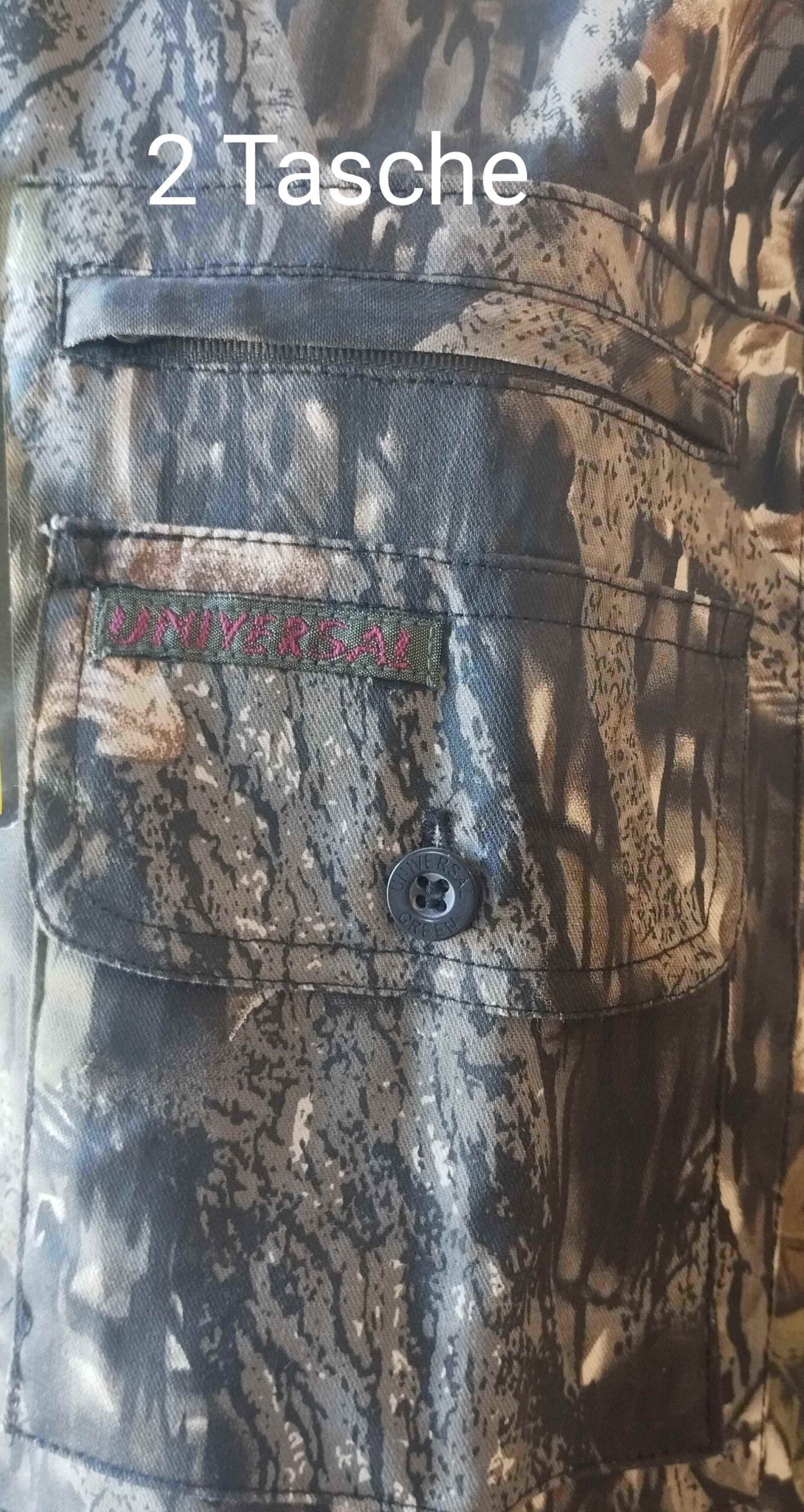 CAMICIA UNIVERSAL COTONE LEGGERA MULTITASCHE SOTTOBOSCO Tg. M - immagine 7