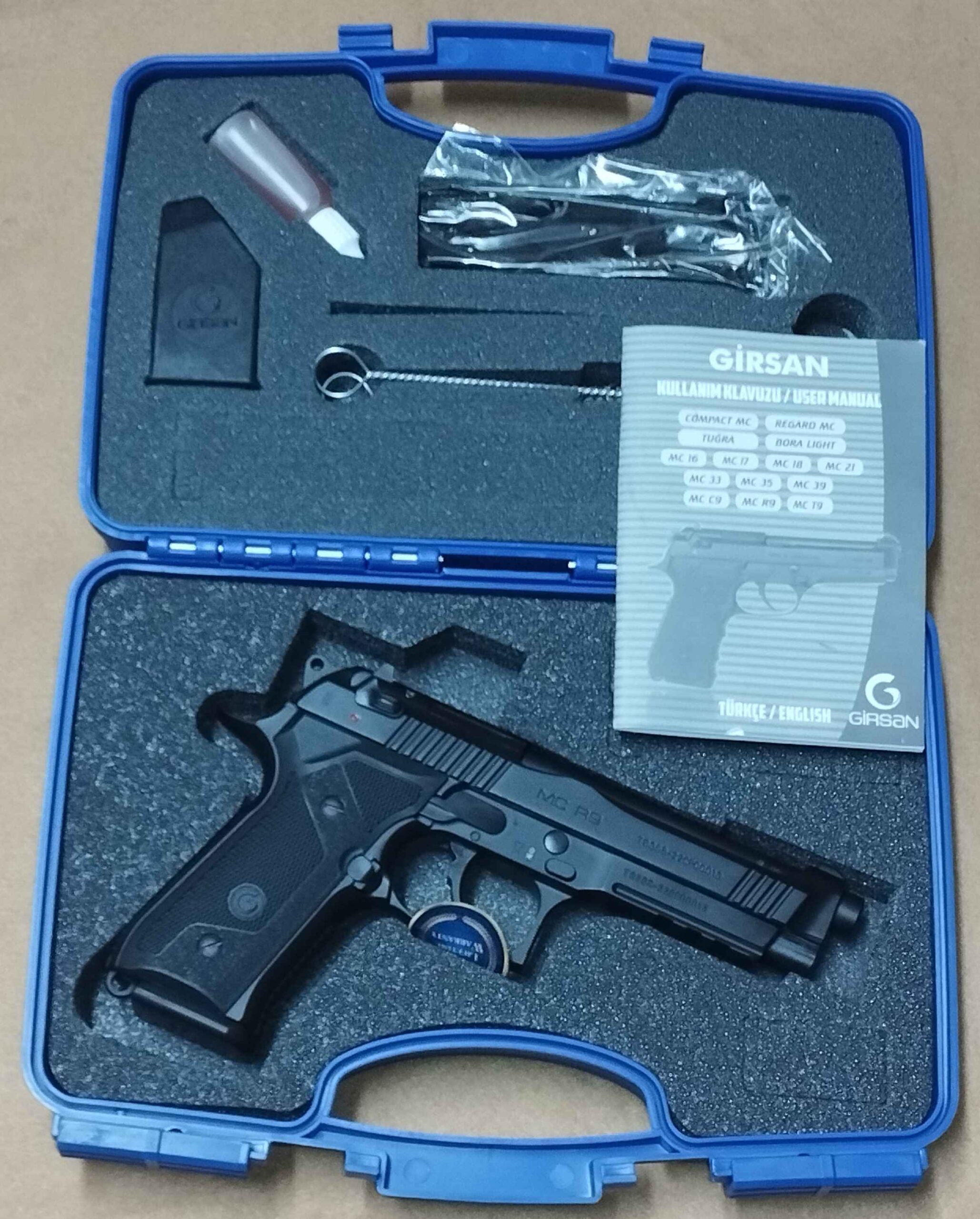 GIRSAN Semi auto Mod. MC R9 cal.9x19 con caricatore 18 colpi - immagine 2