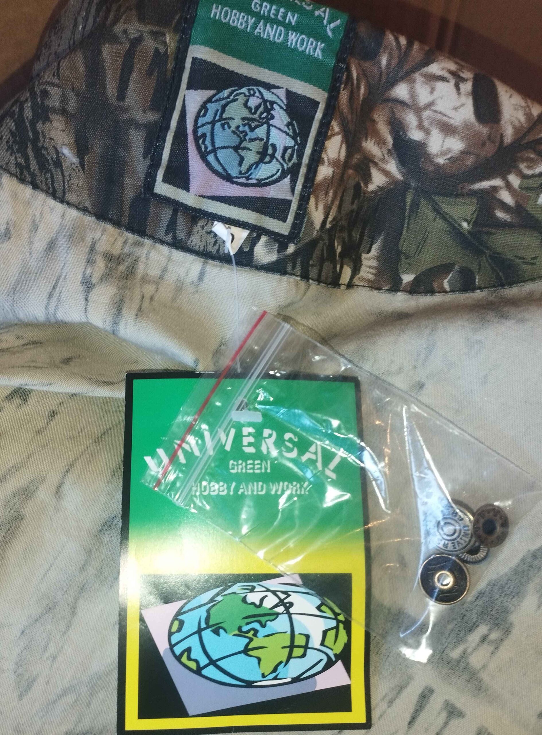 CAMICIA UNIVERSAL COTONE LEGGERA MULTITASCHE SOTTOBOSCO Tg. M - immagine 3