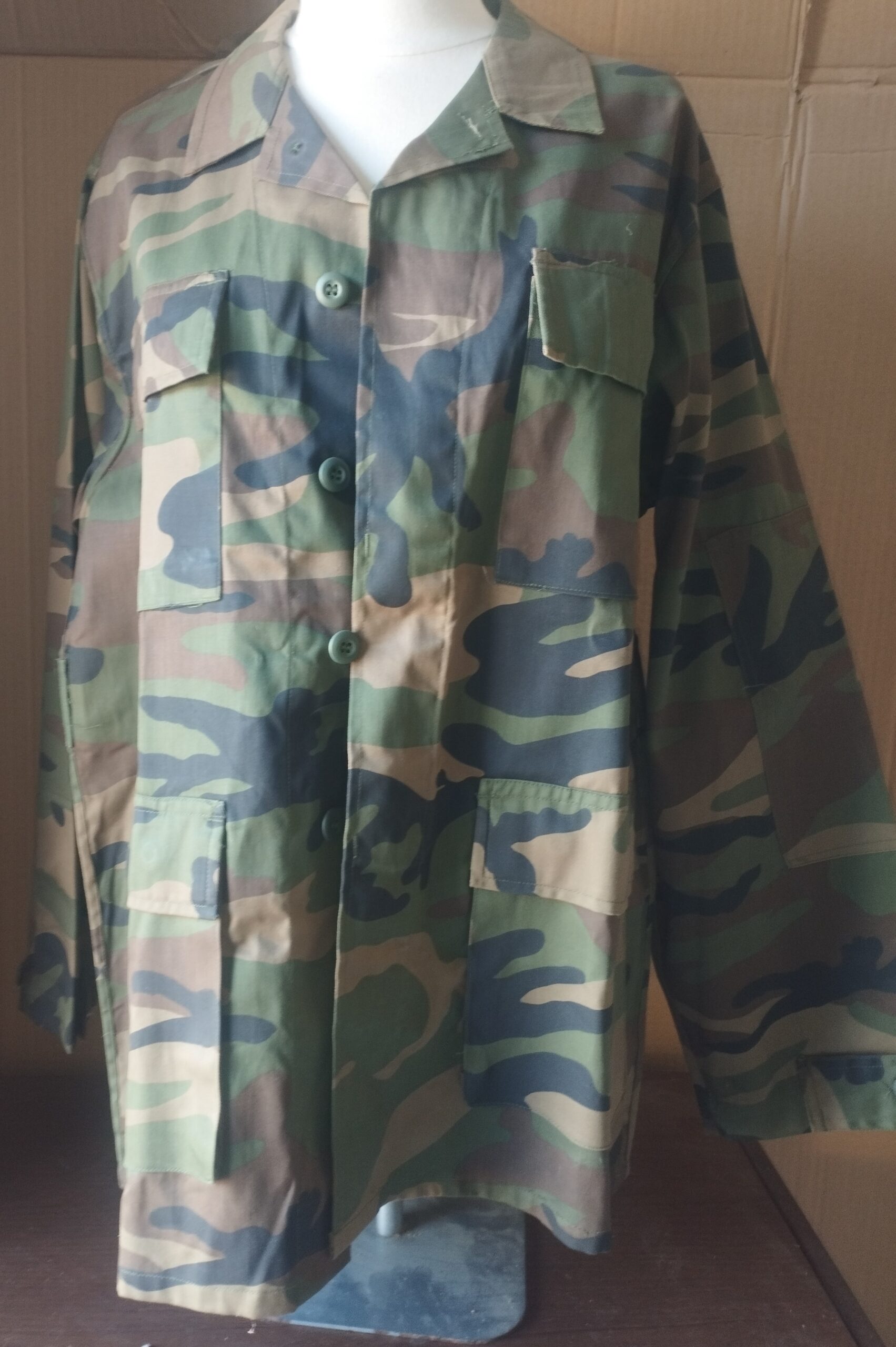 GIACCA SAARIANA LEGGERA MULTITASCHE MIMETICA Tg. M - immagine 2