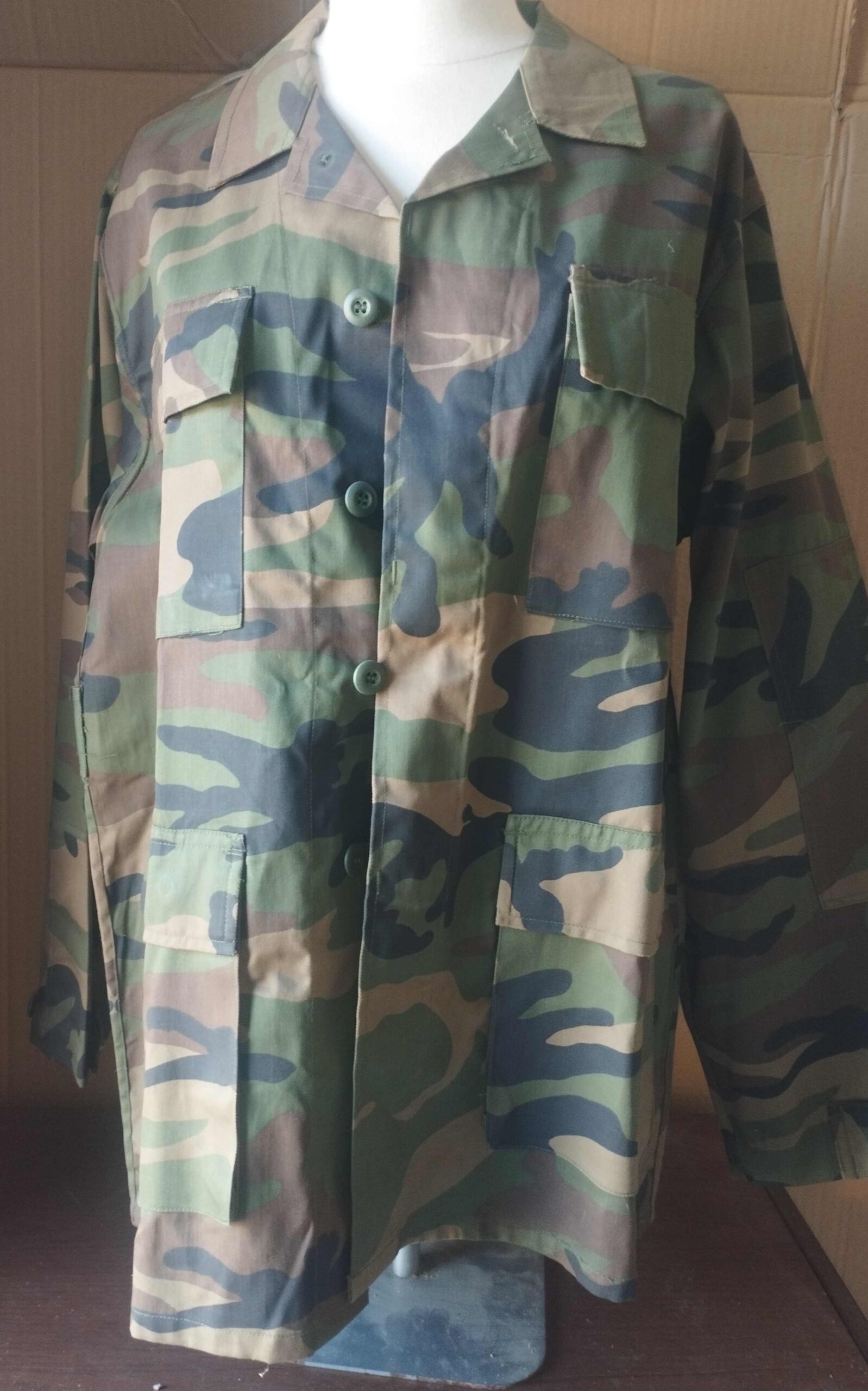 GIACCA SAARIANA LEGGERA MULTITASCHE MIMETICA Tg. M - immagine 9