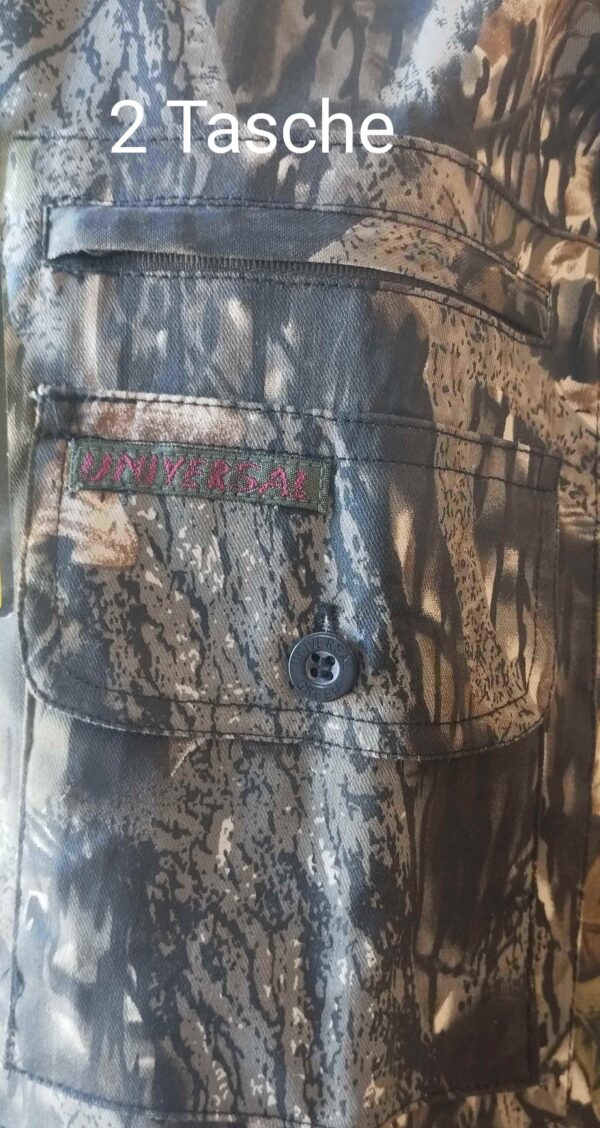 CAMICIA UNIVERSAL COTONE LEGGERA MULTITASCHE SOTTOBOSCO Tg. M - immagine 7
