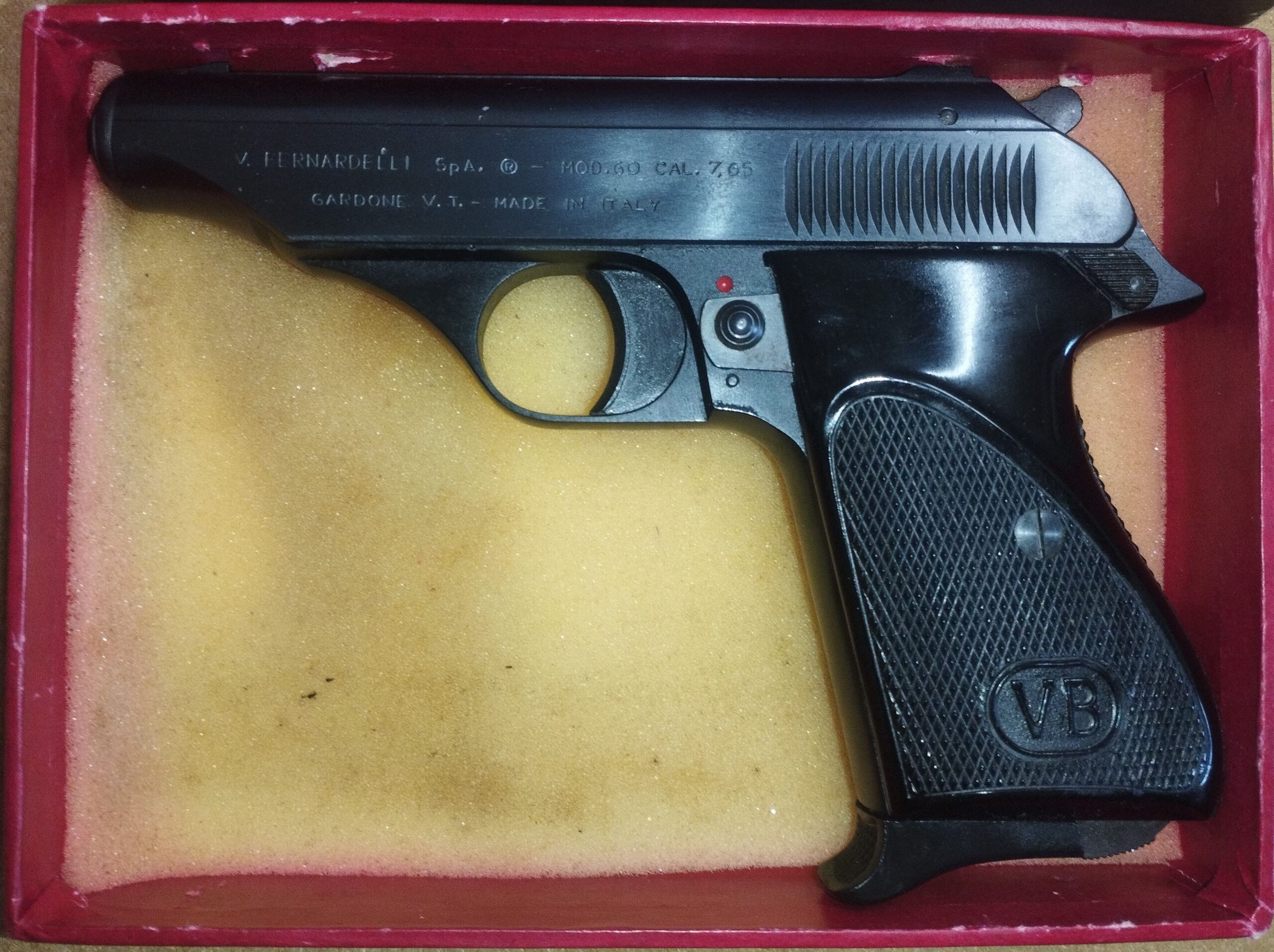 Pistola Semiauto. Bernardelli mod. 60 cal.7.65 pari al nuovo - immagine 4