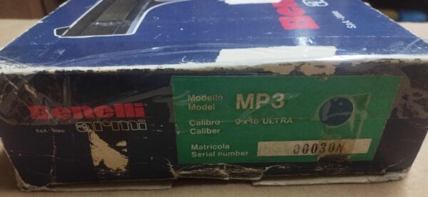 VENDUTA Pistola Semiauto. Benelli mod. MP3 cal.9X18 Ultra - immagine 3