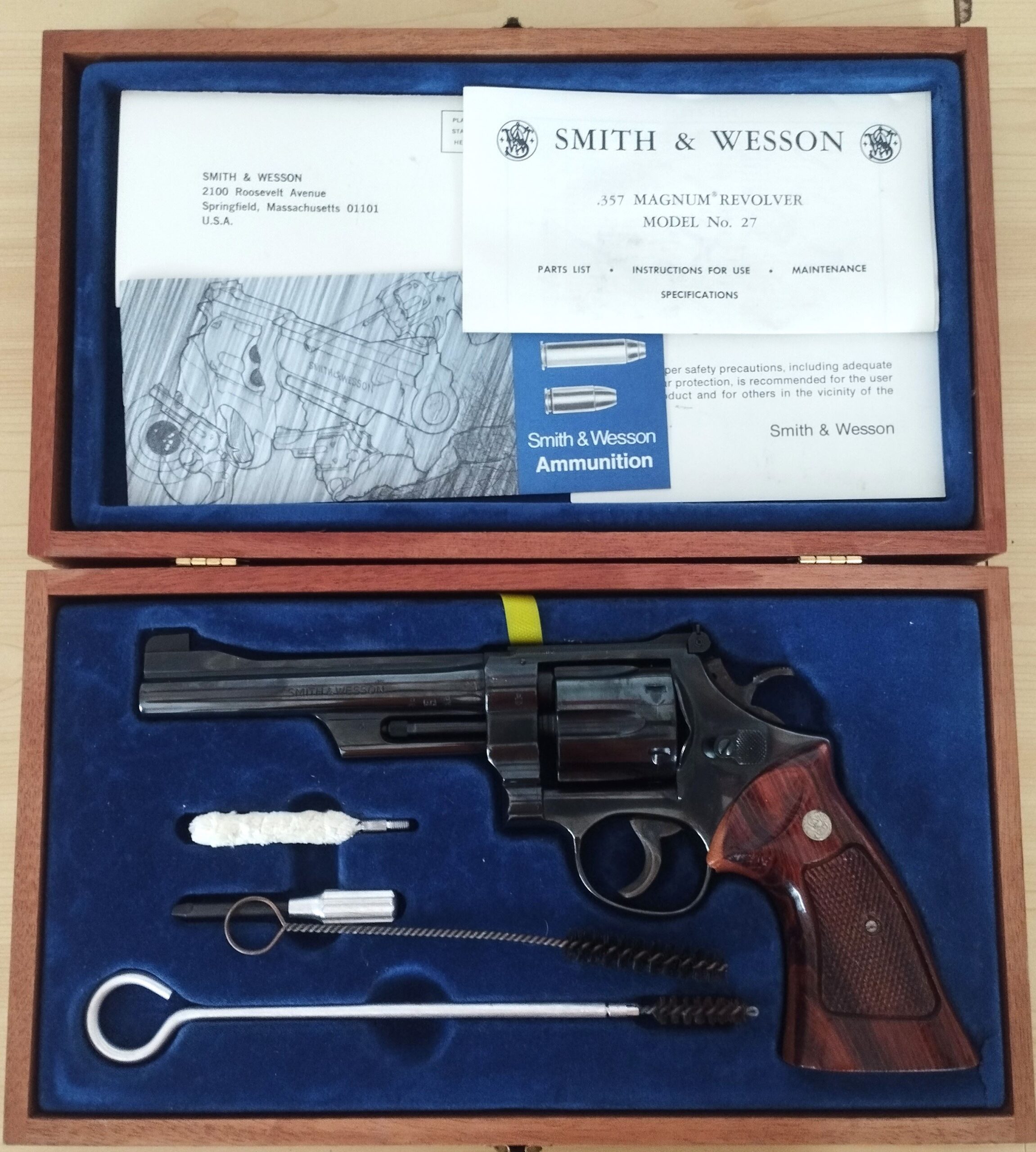 S&W mod. 27-2 cal.357Mg. 6" Sportivo DA COLLEZIONE - immagine 3